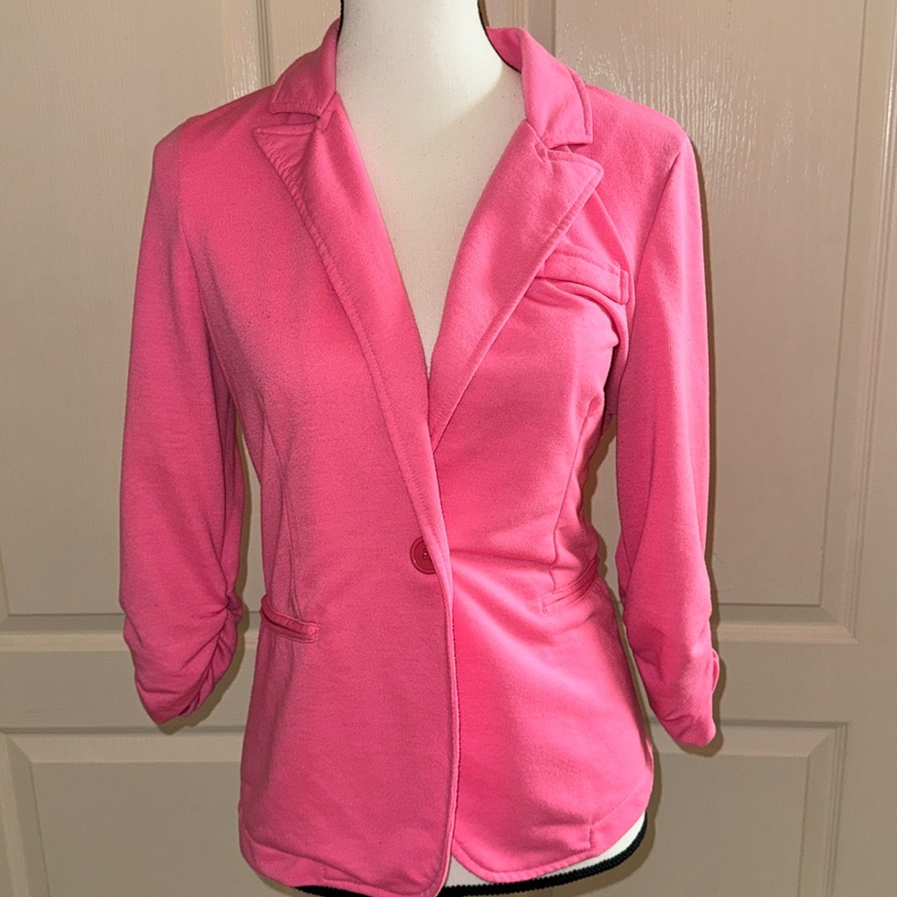 JUNIORS - Hot Pink Blazer - Size Large
